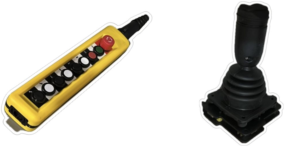Botoneras y joystick — refacción para camiones de vacío y equipos de limpieza de alcantarillado
