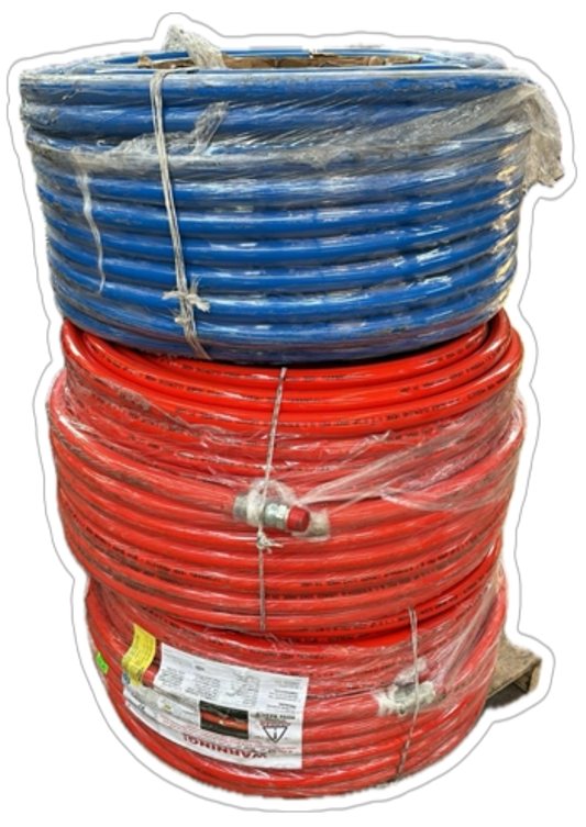 Manguera Piranha de 1" y ¾" — refacción para camiones de vacío y equipos de limpieza de alcantarillado